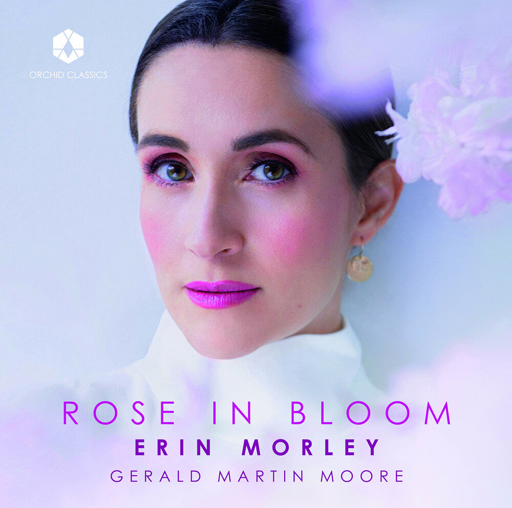 the album cover for Berg / Brahms / Moore - Rose In Bloom