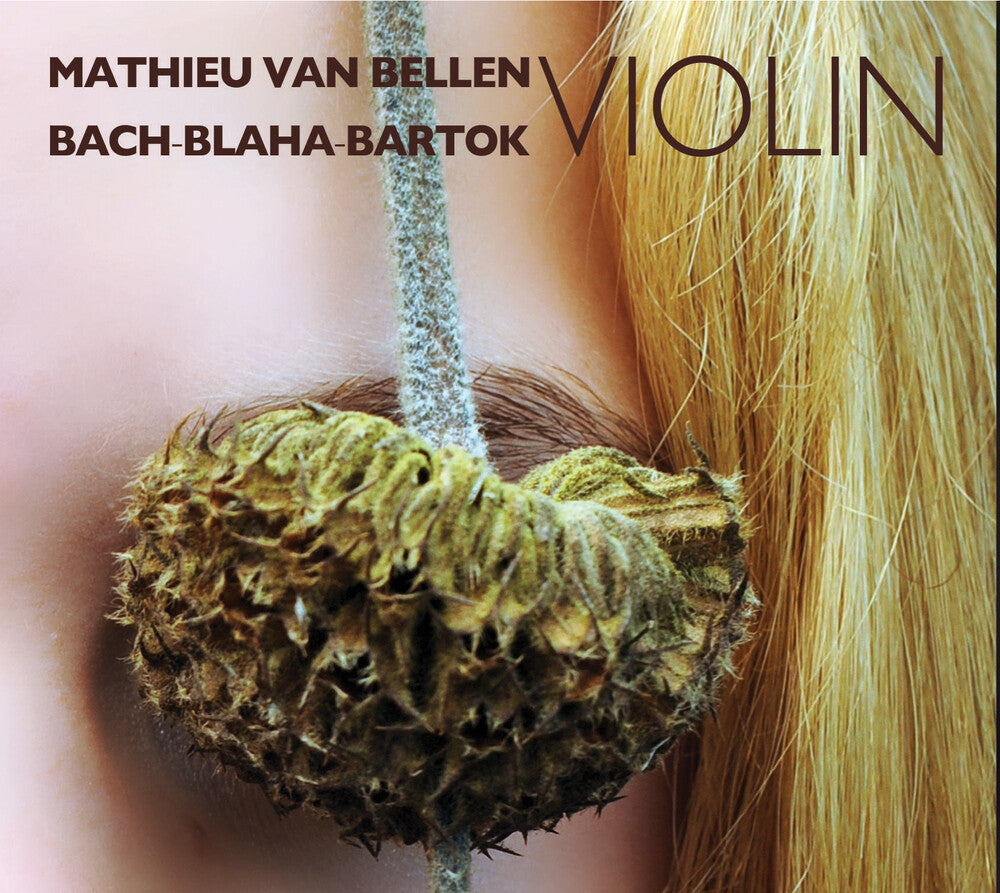 the album cover for Van Mathieu Bellen - Bach-Blaha-Bartok