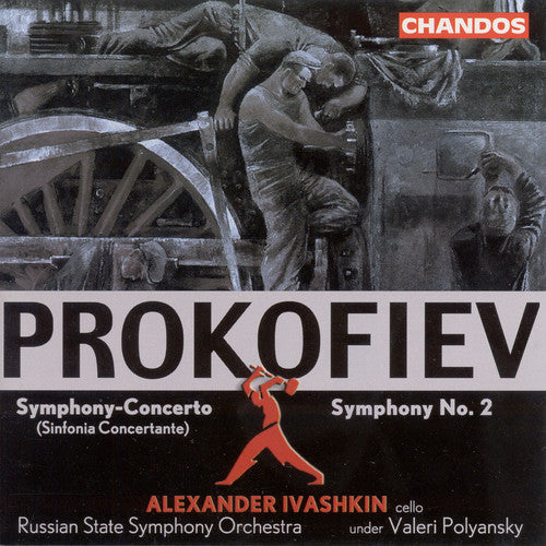 the album cover for Alexander Ivashkin - Symphony 2 / Sinfonia Concertante