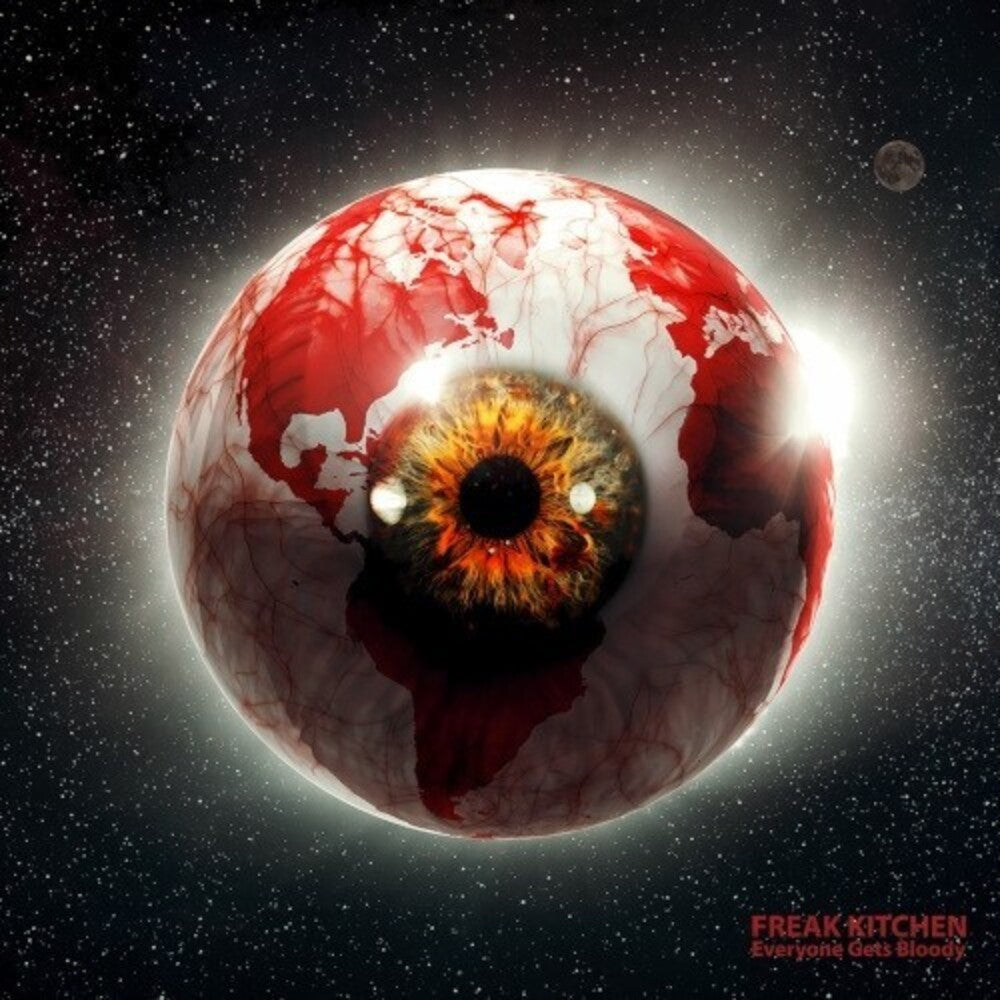 the album cover for Freak Kitchen - Everyone Gets Bloody