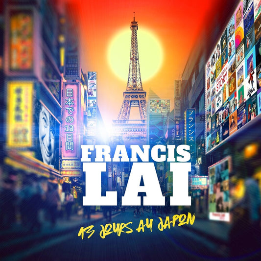 the album cover for Francis Lai - 13 Jours Au Japon