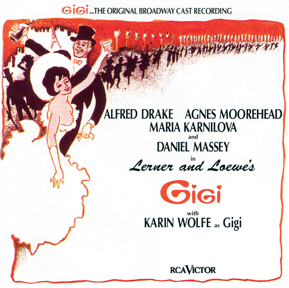 the album cover for Original Broadway Cast of Gigi - Original Broadway Cast
