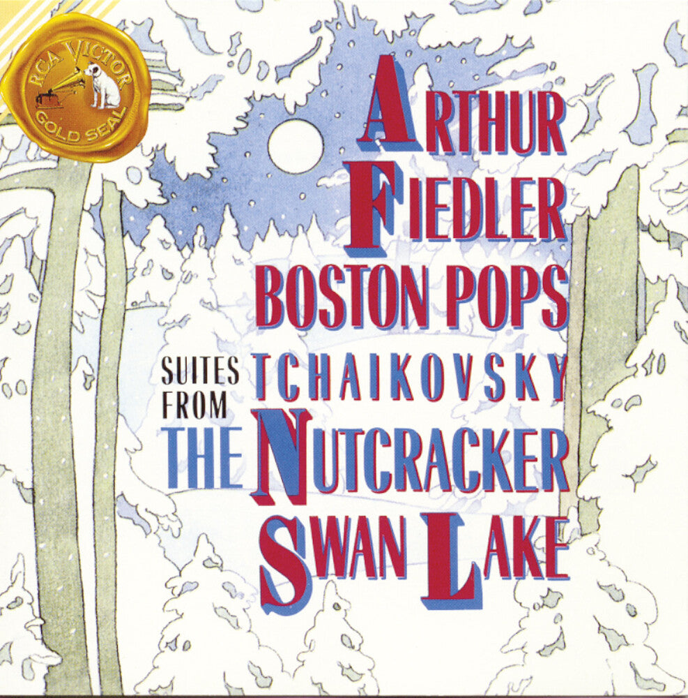 the album cover for Arthur Fiedler - Nutcracker & Swan Lake Suites