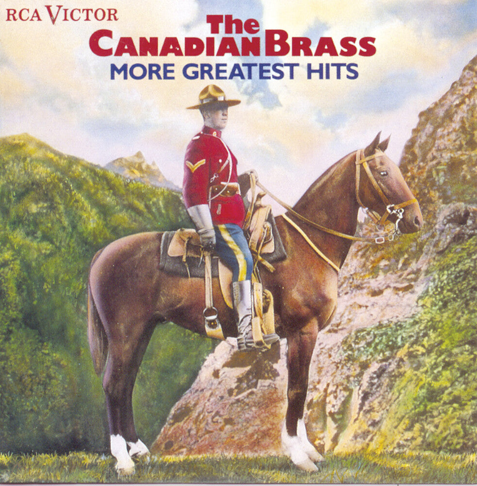 the album cover for Canadian Brass - More Greatest Hits