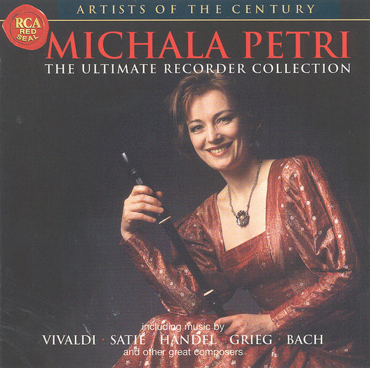 the album cover for MICHALA PETRI - Artists Of The Century