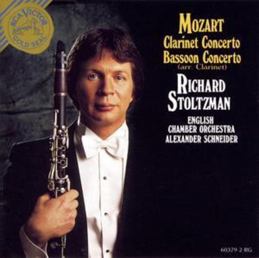 the album cover for Richard Stoltzman - Clarinet Concerto