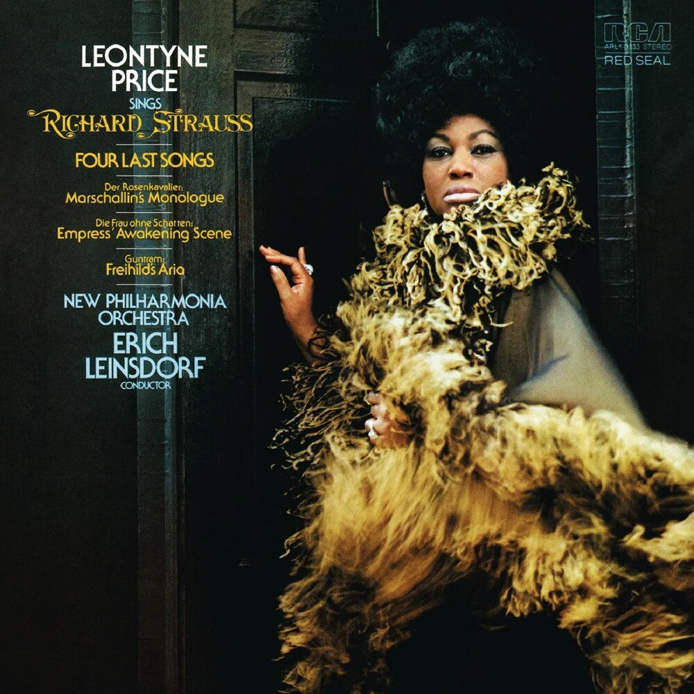 the album cover for R Strauss . / Price - Arias
