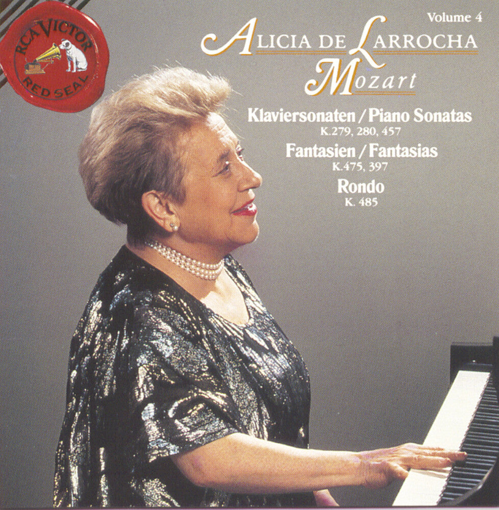 the album cover for W.A. Mozart - Piano Sonatas