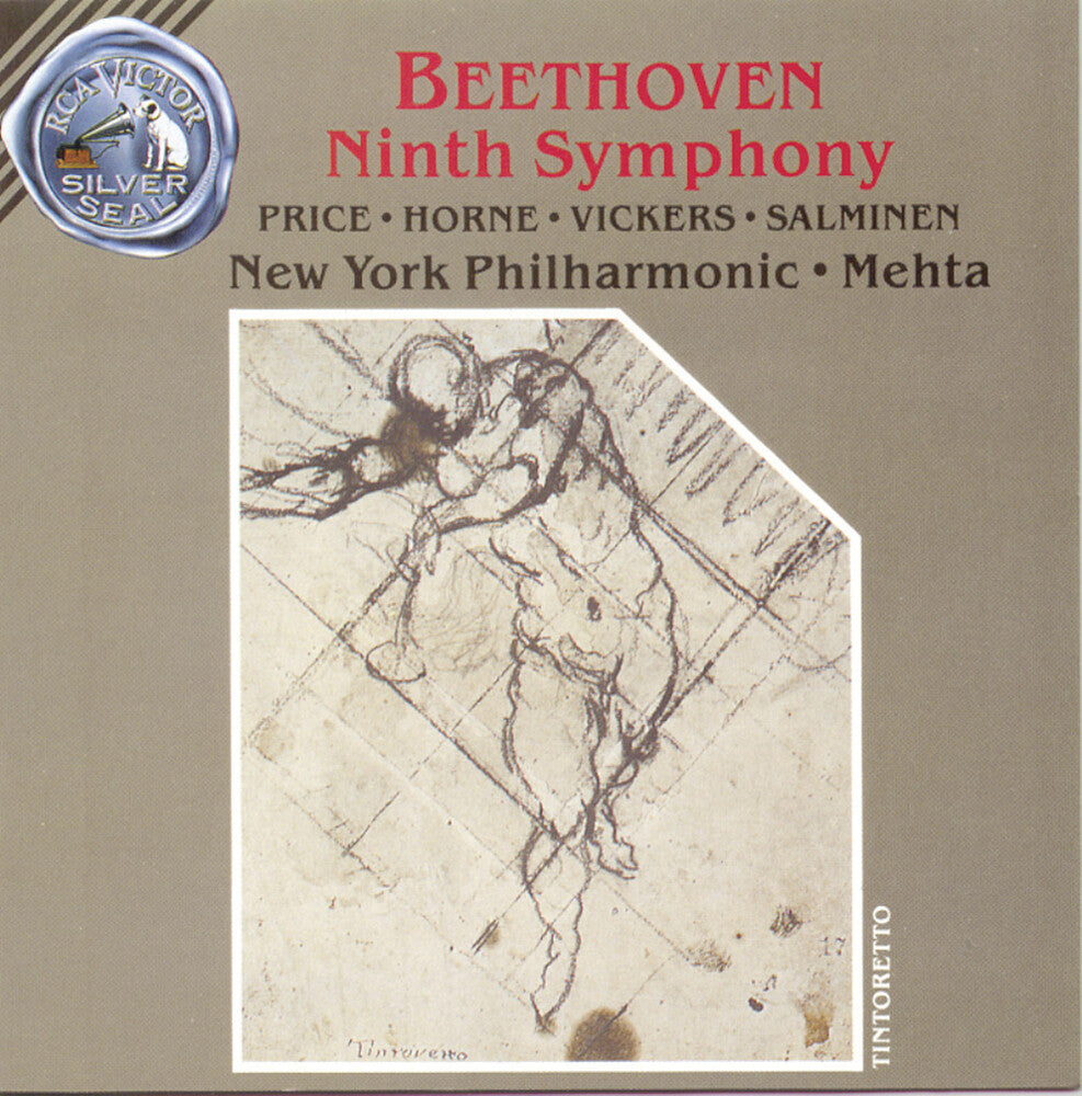 the album cover for ZUBIN MEHTA - Symphony 9