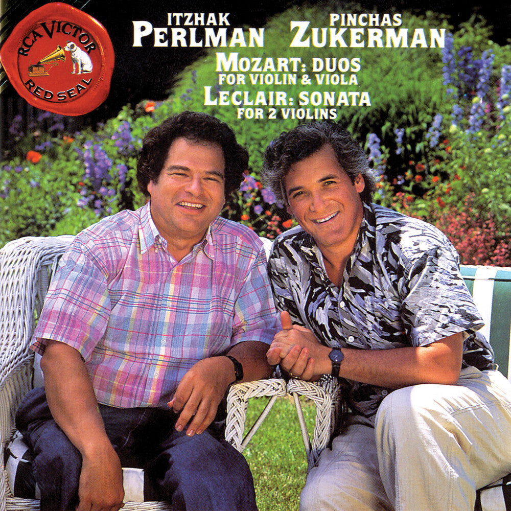 the album cover for PINCHAS ZUKERMAN - Duos For Violin & Viola