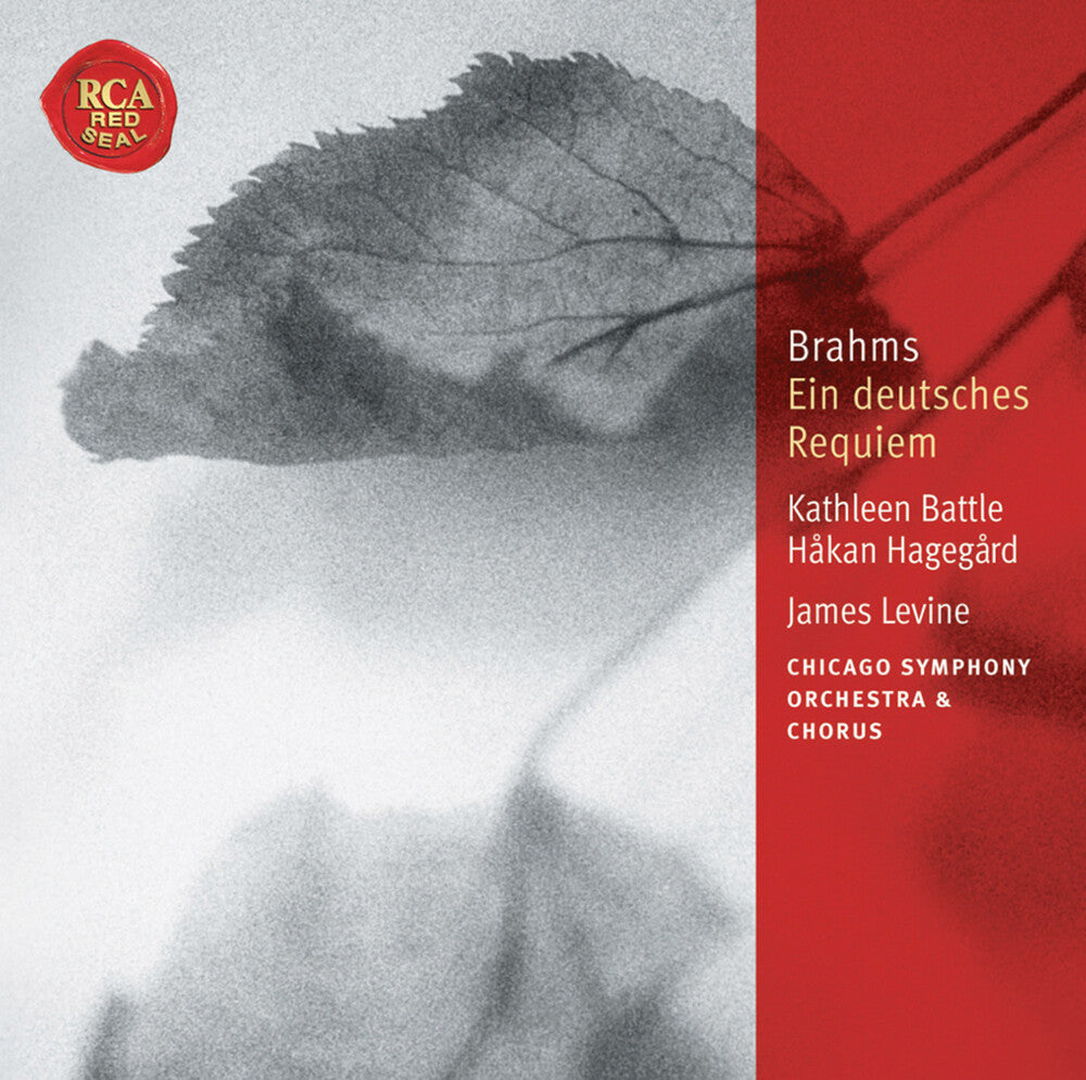 the album cover for James Levine - Ein Deutsches Requiem [Remastered]