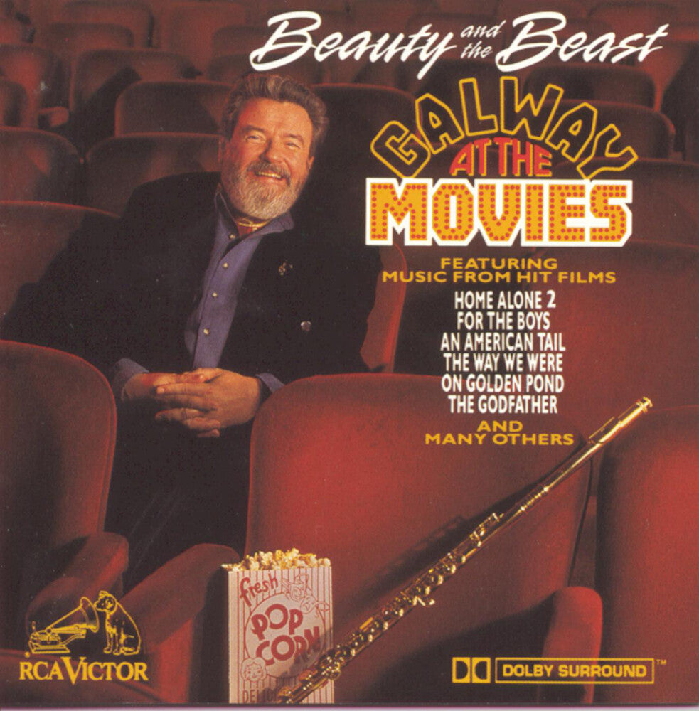 the album cover for James Galway - Galway At The Movies