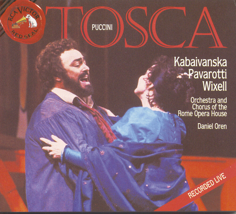 the album cover for Puccini*G. - Tosca