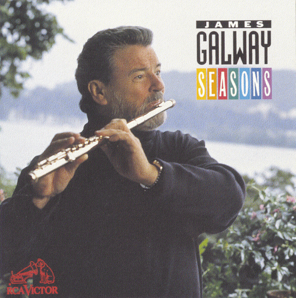 the album cover for James Galway - Seasons