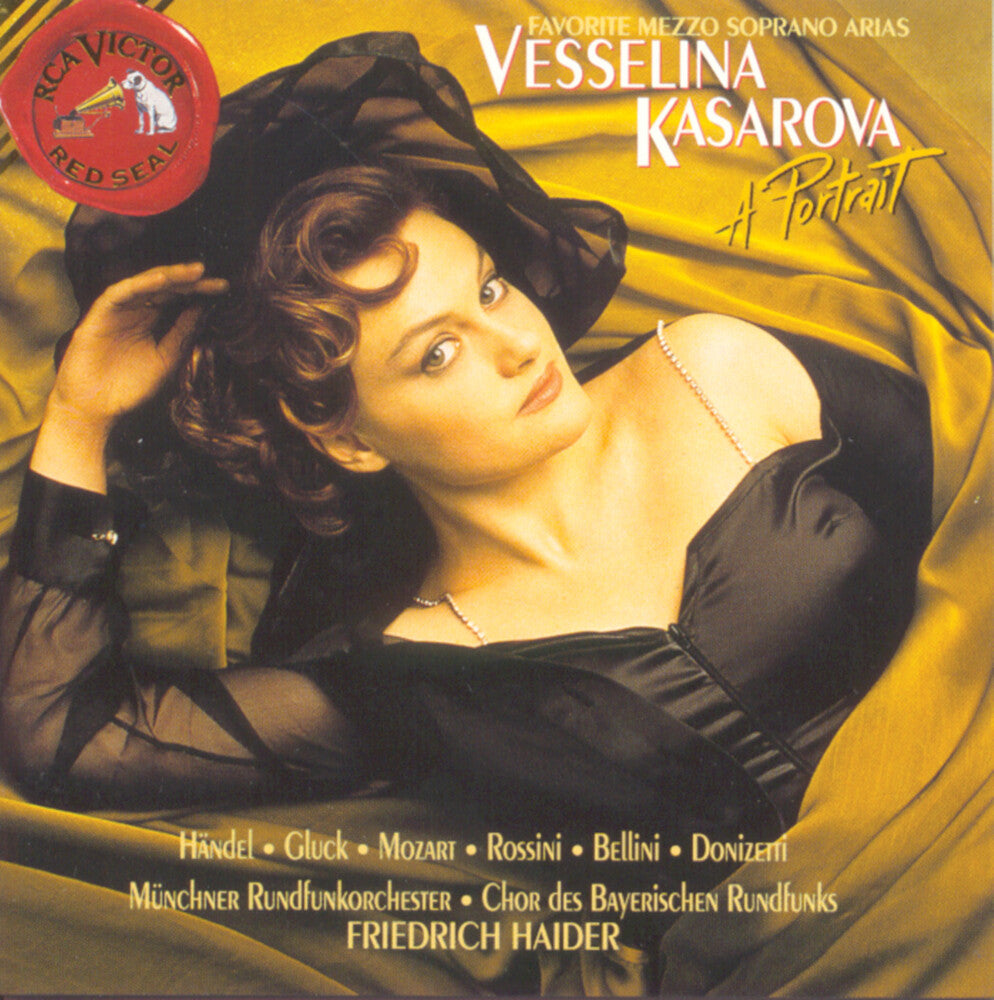 the album cover for VESSELINA KASAROVA - Portrait