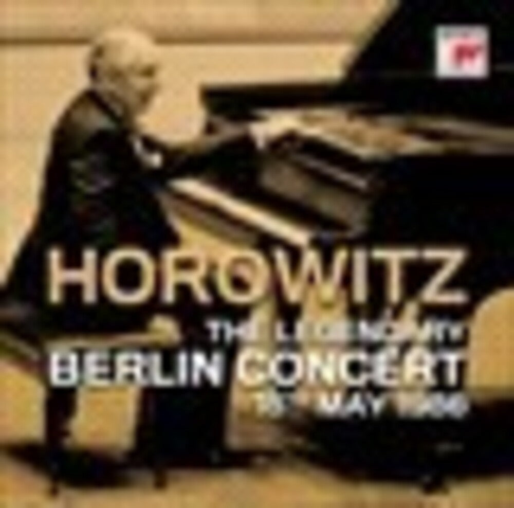 the album cover for Vladimir Horowitz - Legendary Berlin Concert 18th May 1986