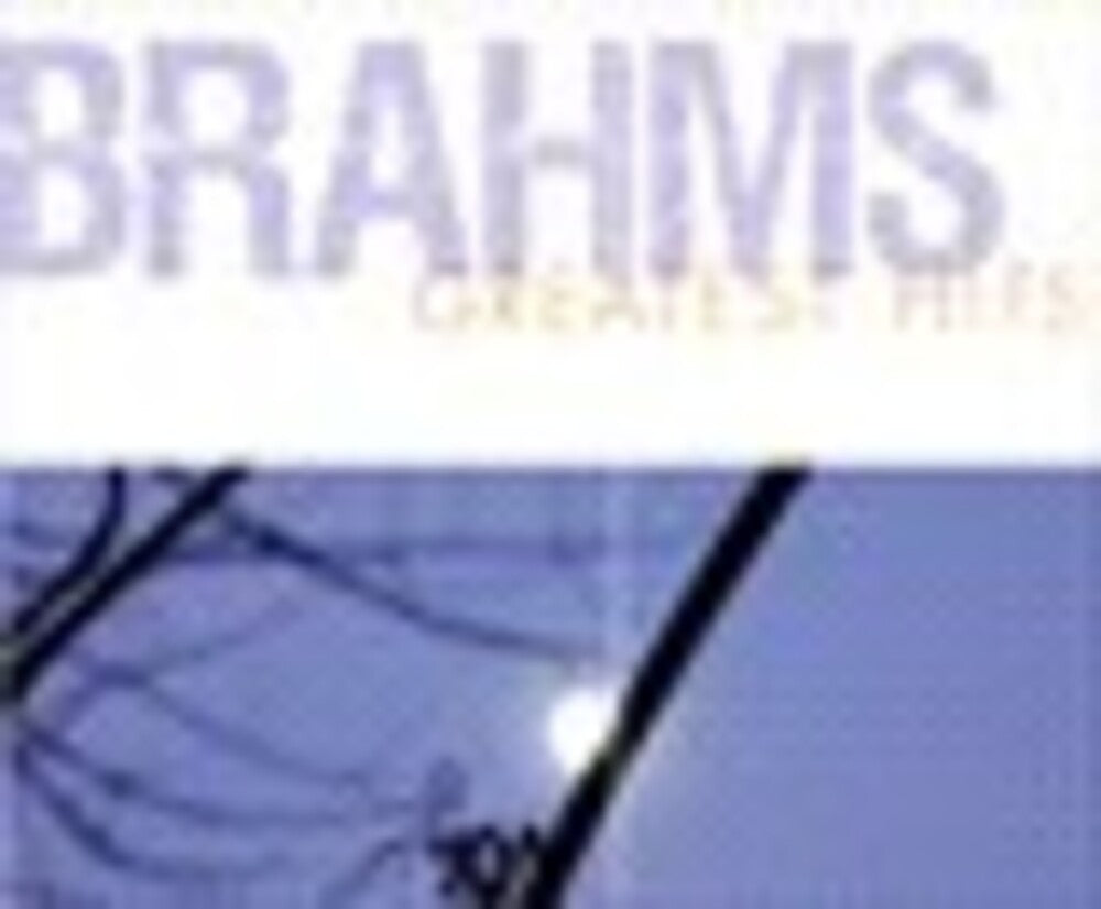 the album cover for Brahms Greatest Hits - Brahms Greatest Hits / Various (Eco)