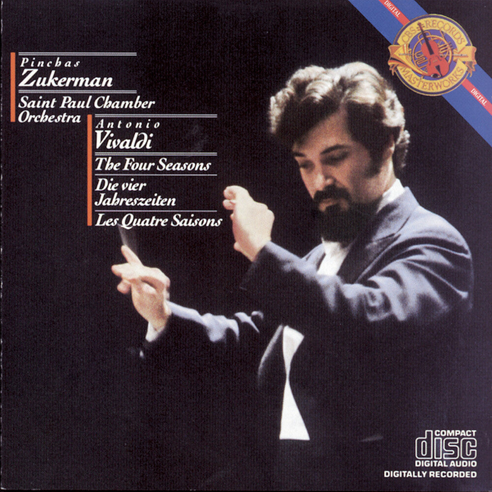 the album cover for PINCHAS ZUKERMAN - 4 Seasons