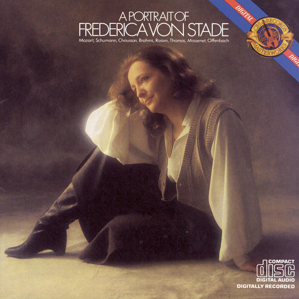 the album cover for FREDERICA VON STADE - Portrait Of