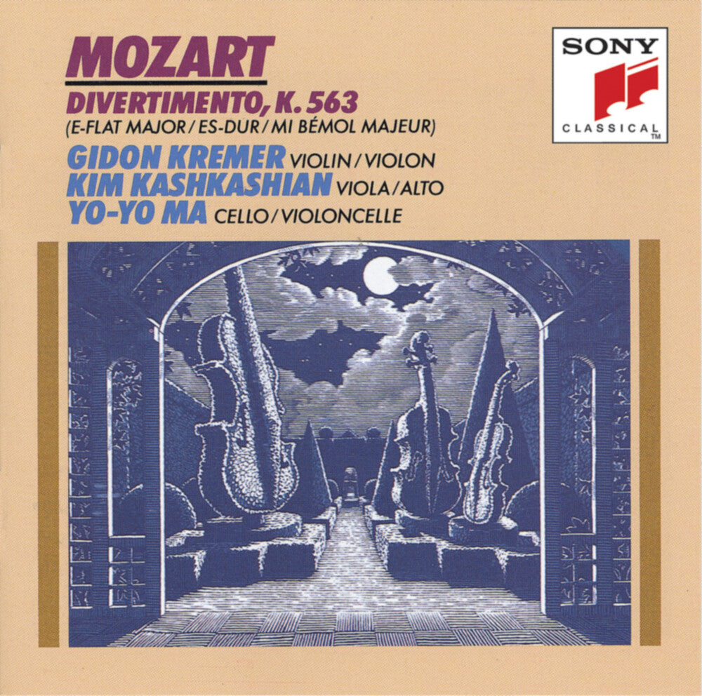the album cover for GIDON KREMER - Divertimento