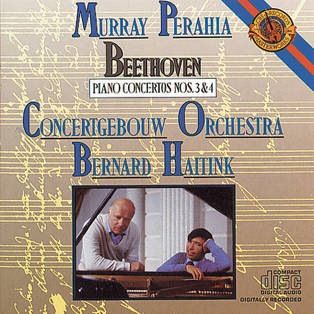 the album cover for Murray Perahia - Piano Concerti 3 & 4