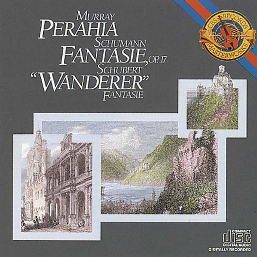 the album cover for Murray Perahia - Fant/Wanderer Fant