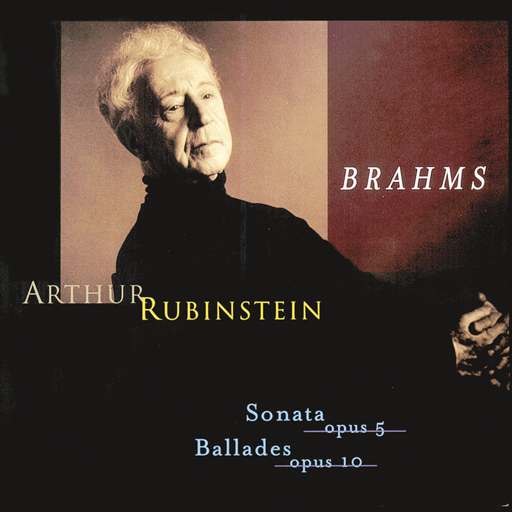 the album cover for Rubinstein / Brahms - Rubinstein Collection 63