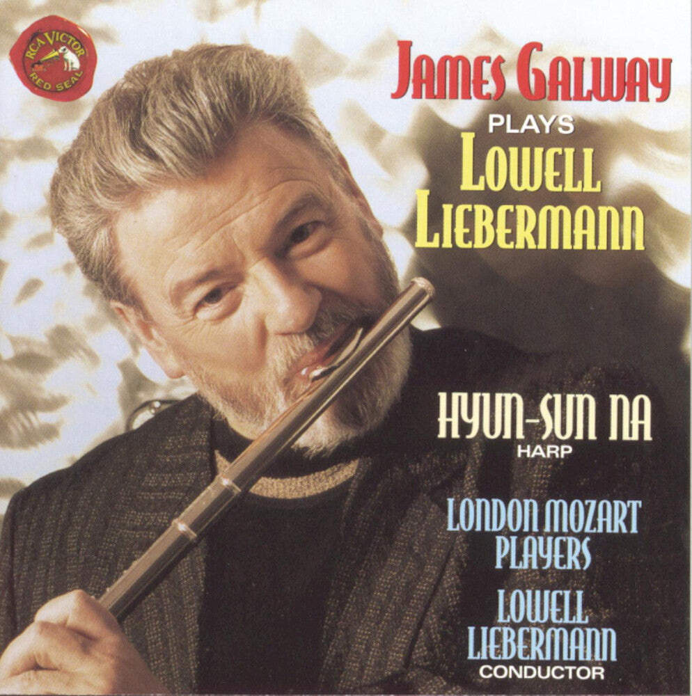 the album cover for James Galway - Music Of Liebermann