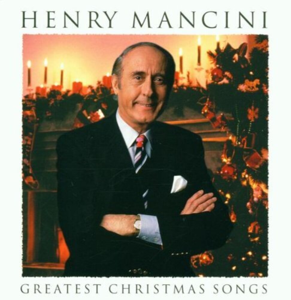 the album cover for Henry Mancini & His Orchestra & Chorus - Greatest Christmas Songs