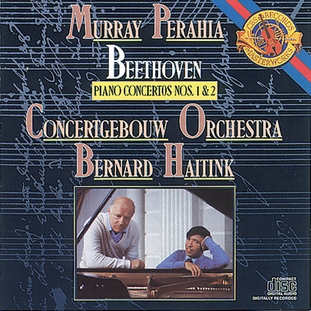 the album cover for Murray Perahia - Piano Concerti 1 & 2