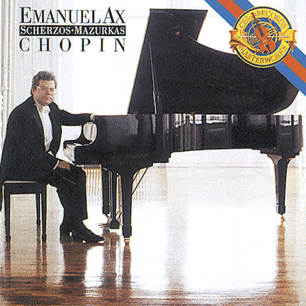 the album cover for Emanuel Ax - Scherzos & Mazurkas