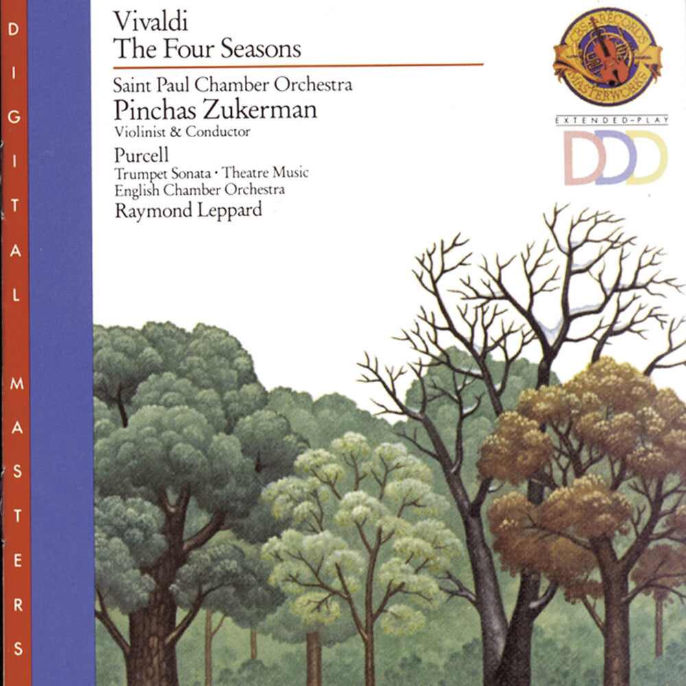 the album cover for Vivaldi/Purcell - 4 Seasons / Trumpet Sonata / Theatre Music