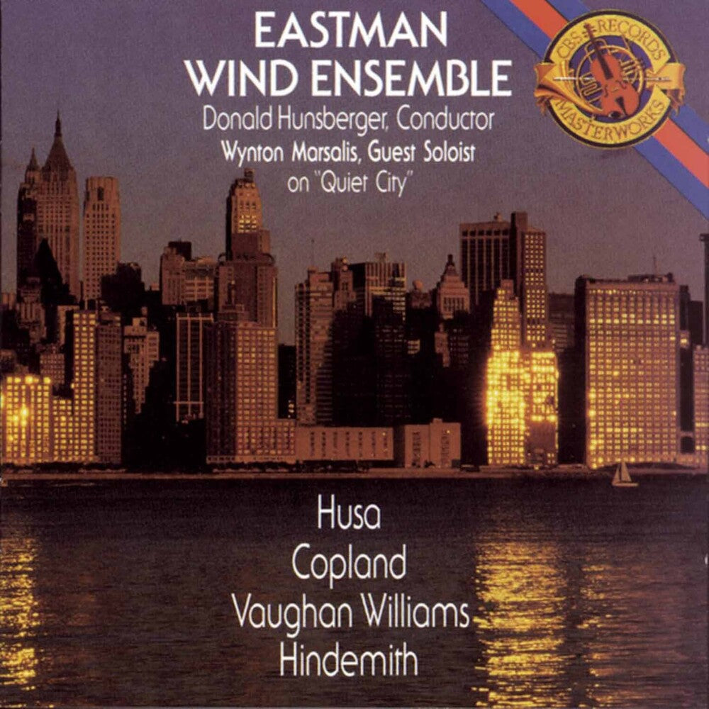 the album cover for Donald Hunsberger - Quiet City/Prague 68/Toc Marz