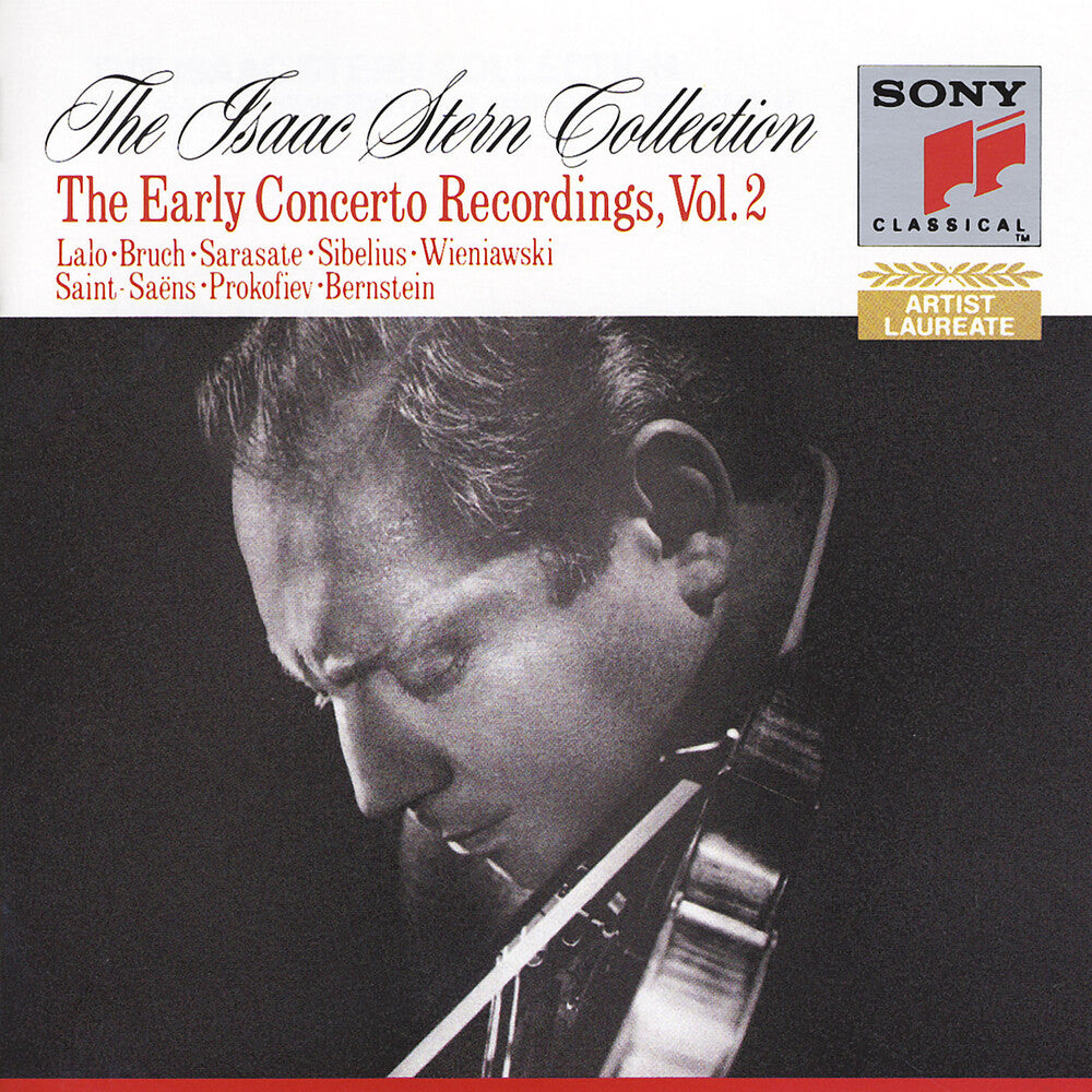 the album cover for Isaac Stern - Early Concerto Recordings 2