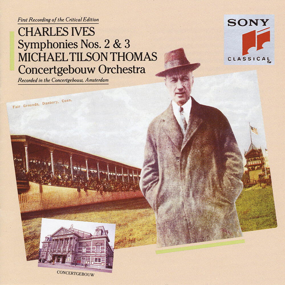 the album cover for Michael Tilson Thomas - Symphonies 2 & 3