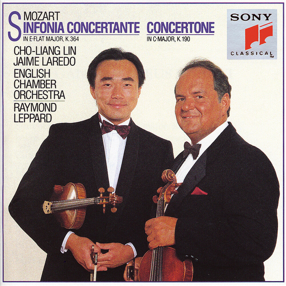 the album cover for Cho-Liang Lin - Sinfonia Concertante
