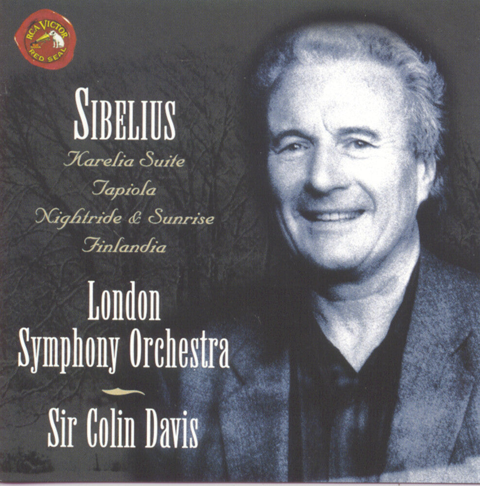 the album cover for Sir Colin Davis - Shorter Orchestral Works