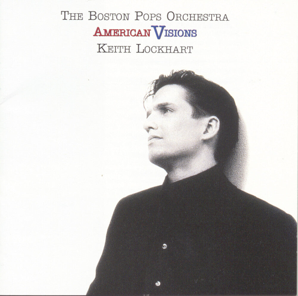 the album cover for Keith Lockhart - American Visions