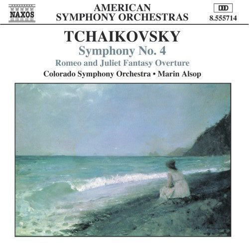 the album cover for Marin Alsop - Symphony 4