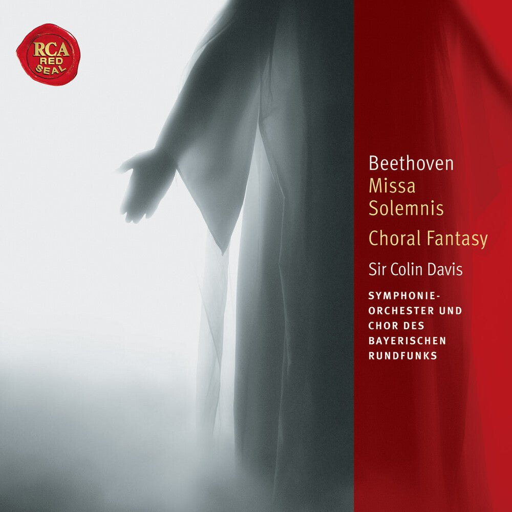 the album cover for L.V. Beethoven - Missa Solemnis / Choral Fantasy