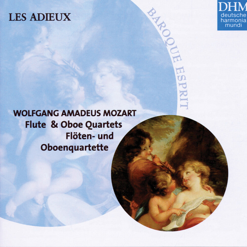 the album cover for Les Adieux - Flute Quartets: Oboe Quartets