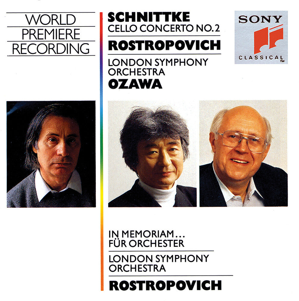 the album cover for Mstislav Rostropovich - Cello Concerto 2