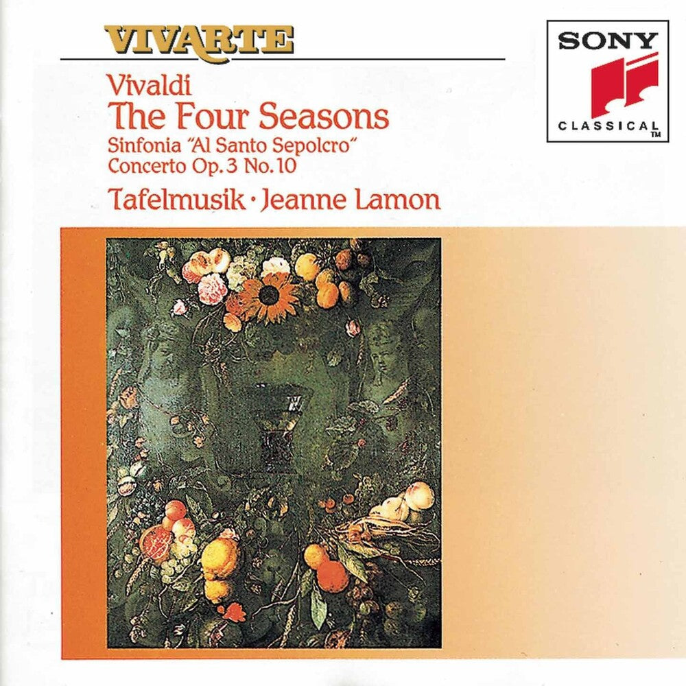 the album cover for Saint-Georges/Leclair/Gossec - 4 Seasons