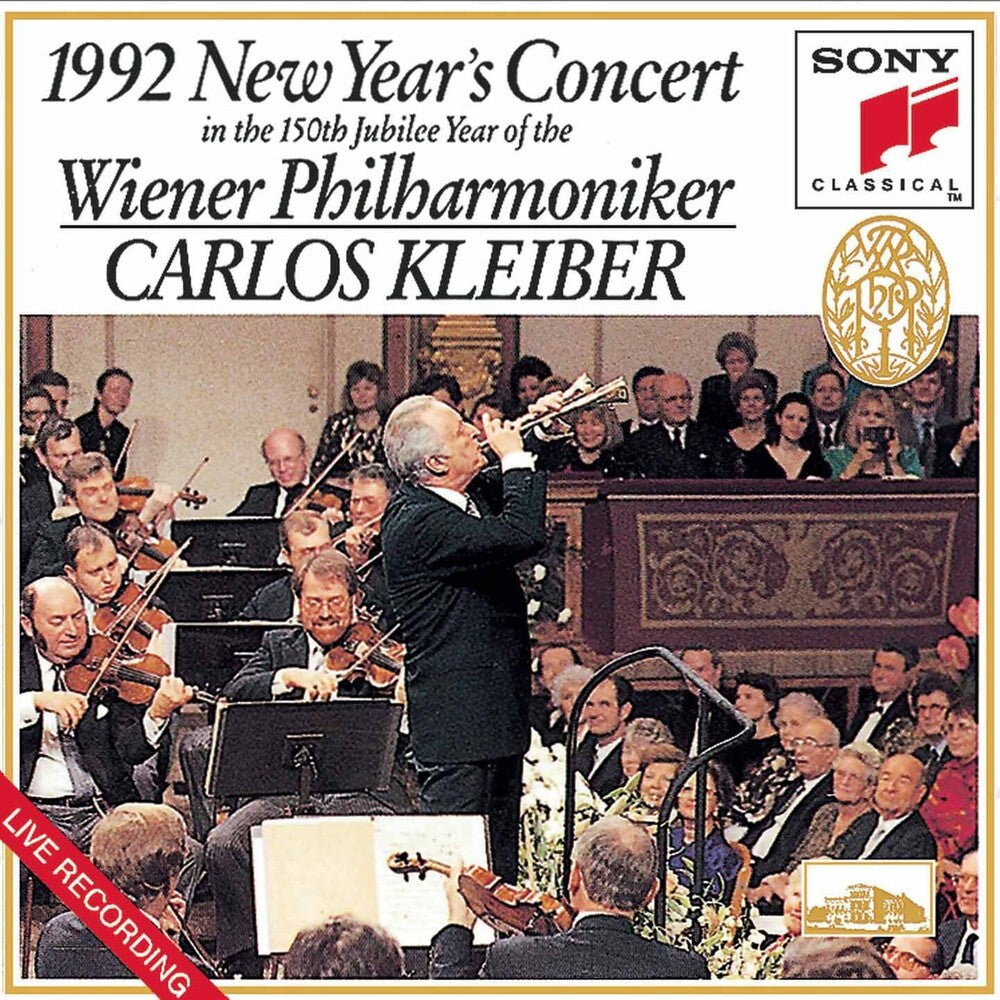 the album cover for Carlos Kleiber - 1992 New Year'S Concert