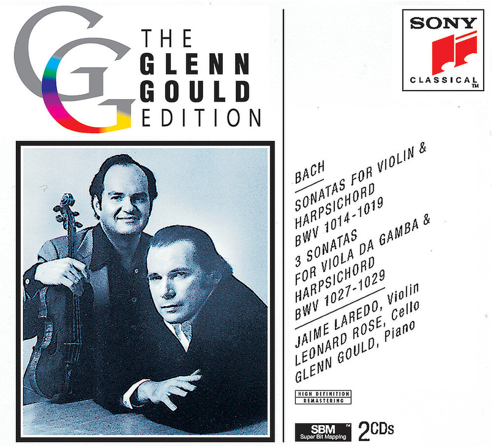 the album cover for J.S. Bach - Sonatas For Violin, Viola Da Gamba & Harpsichord