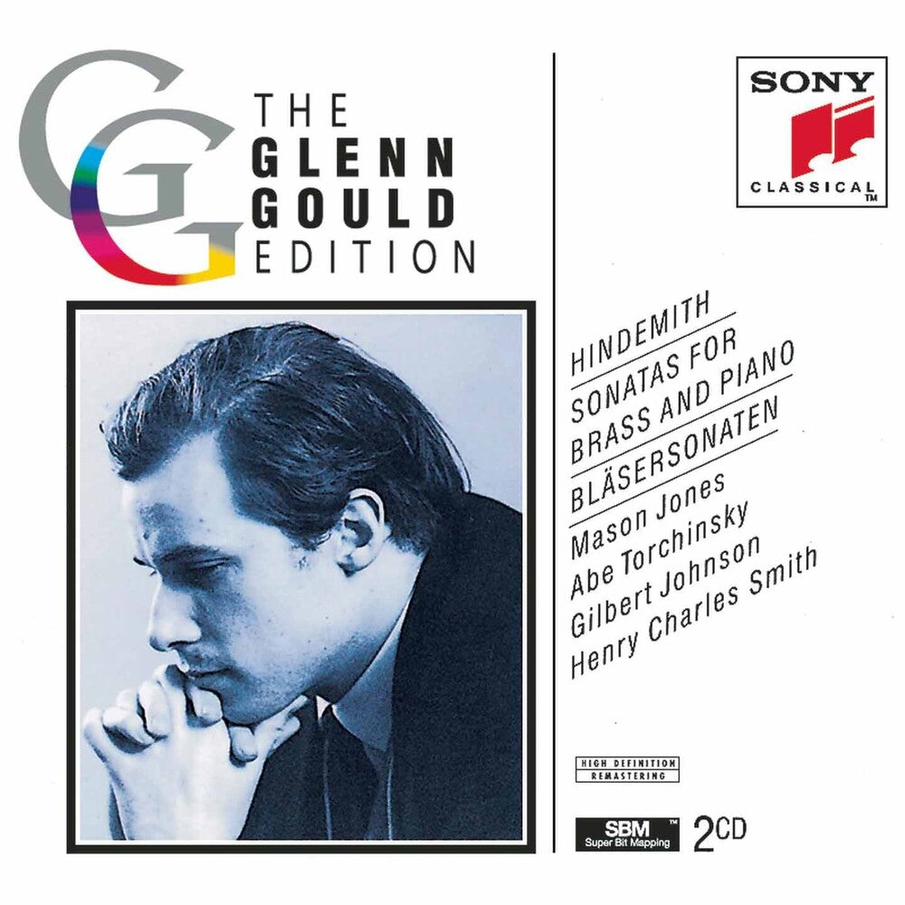 the album cover for Glenn Gould - Sonatas For Brass And Piano