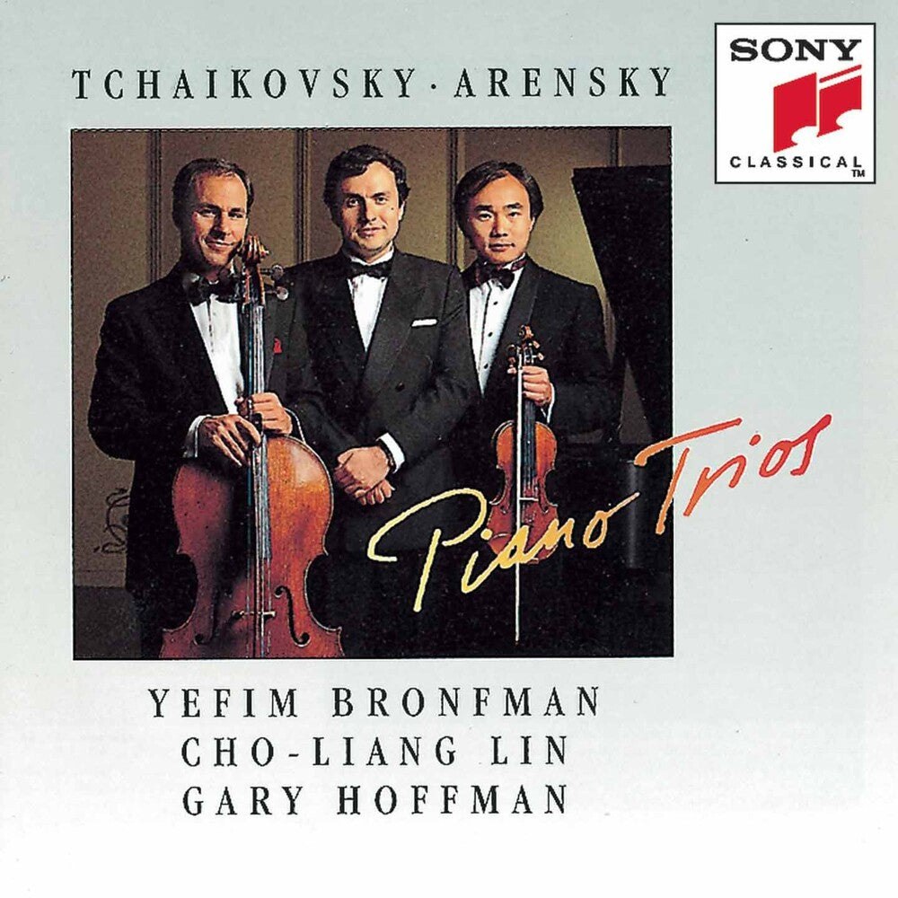 the album cover for YEFIM BRONFMAN - Tchaikovsky - Arensky: Piano Trios
