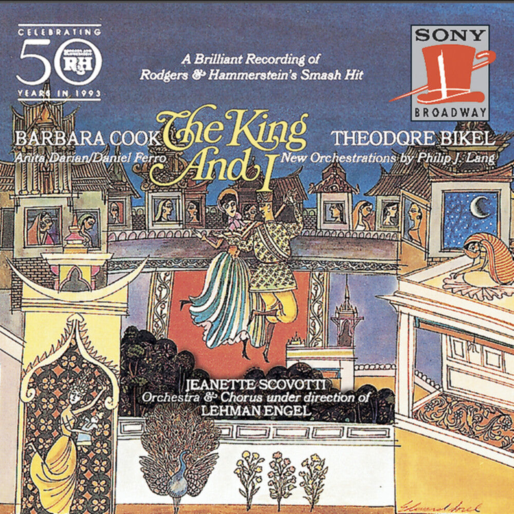 the album cover for Rodgers & Hammerstein - King & I