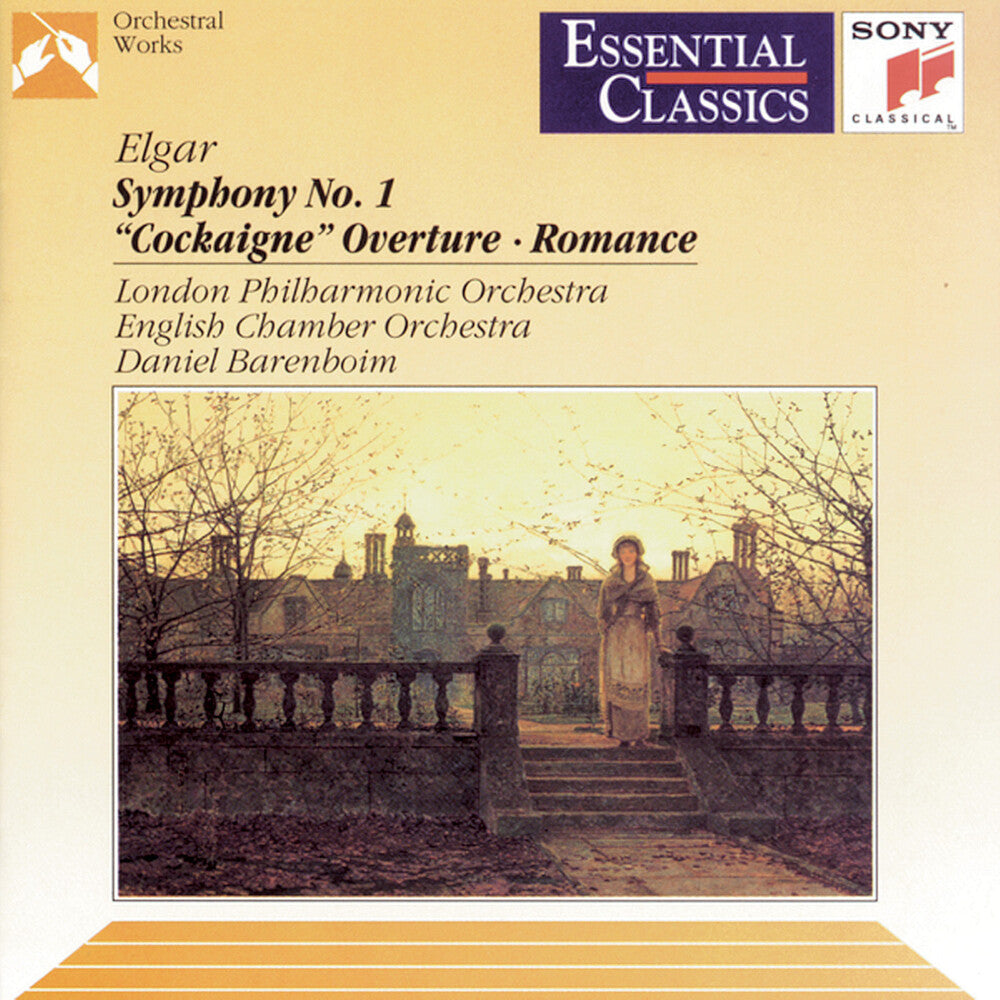 the album cover for Haxim - Symphony 1 / Cockaigne Overture
