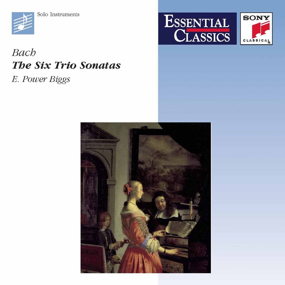 the album cover for E. Power Biggs - Six Trio Sonatas Bwv 525-530